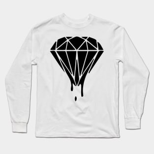 Dripping Diamond Long Sleeve T-Shirt